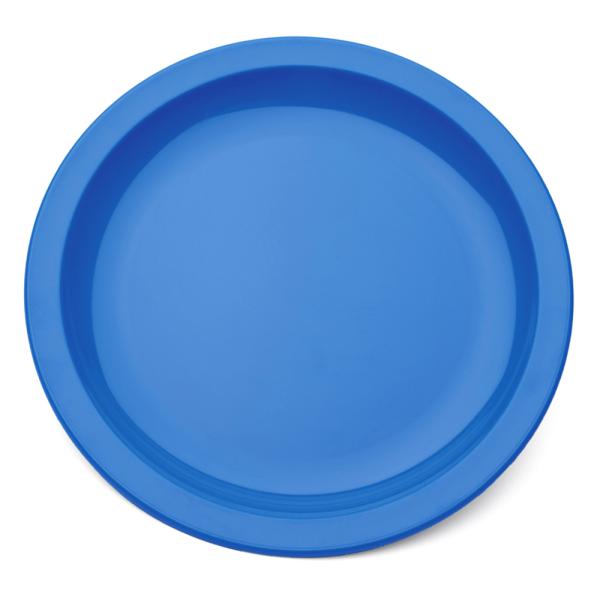 23cm-Antibacterial-Plate---Blue